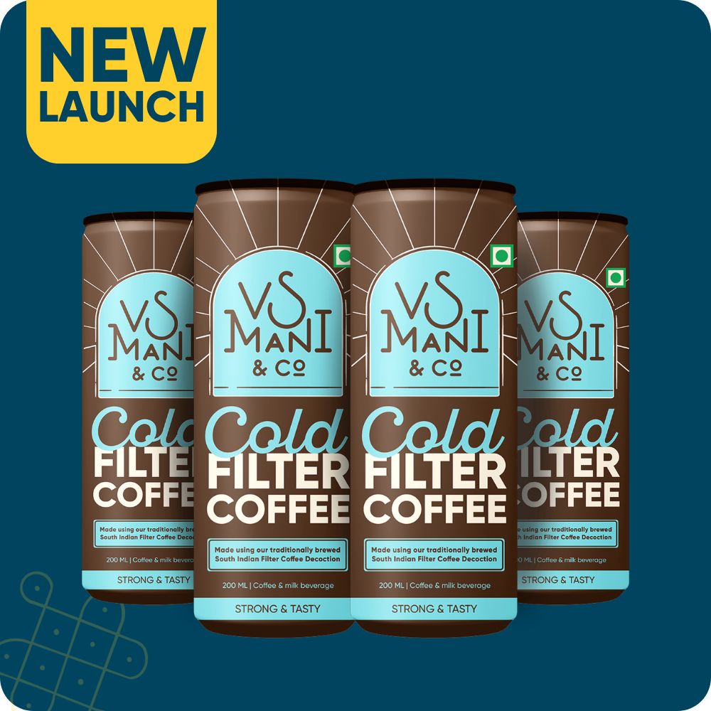 Cold Filter Coffee | 200 ML x 4 Cans