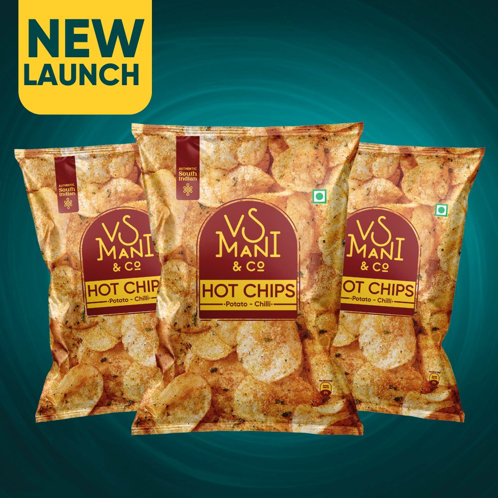 Best Potato Hot Chips in India by VS Mani & Co.